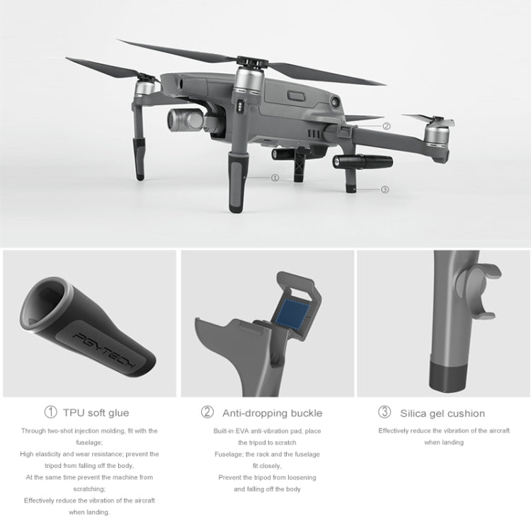 PGYTECH P-HA-037 Shock Absorption Landing High Stand for DJI Mavic 2 - Others by PGYTECH | Online Shopping South Africa | PMC Jewellery | Buy Now Pay Later Mobicred