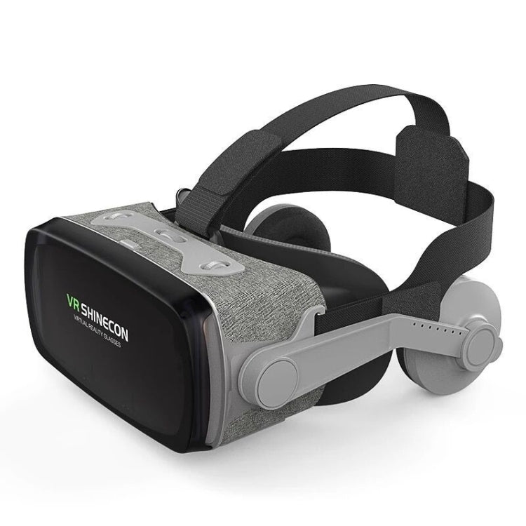 VR SHINECON G07E Virtual Reality 3D Video Glasses Suitable for 4.0 inch - 6.3 inch Smartphone(Grey) - VR Headset by PMC Jewellery | Online Shopping South Africa | PMC Jewellery