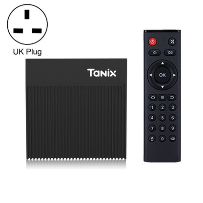 Tanix X4 Android 11 Smart TV Box, Amlogic S905X4 Quad Core, 4GB+64GB, Dual Wifi, BT(UK Plug) - Amlogic S905 by PMC Jewellery | Online Shopping South Africa | PMC Jewellery | Buy Now Pay Later Mobicred