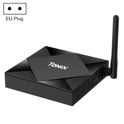 TANIX TX6s 4K Smart TV BOX Android 10 Media Player with Remote Control, Quad Core Allwinner H616, RAM: 4GB, ROM: 32GB, 2.4GHz/5GHz WiFi, Bluetooth, EU Plug - Allwinner H6 by PMC Jewellery | Online Shopping South Africa | PMC Jewellery | Buy Now Pay Later Mobicred