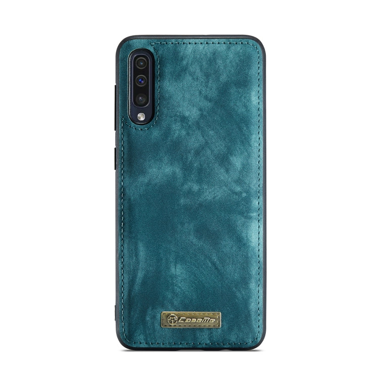 CaseMe-008 For Samaung Galaxy A30S／A50S／A50 Detachable Multifunctional Flip Leather Case (Blue) - Galaxy Phone Cases by CaseMe | Online Shopping South Africa | PMC Jewellery | Buy Now Pay Later Mobicred