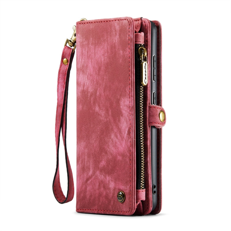 CaseMe-008 For Samaung Galaxy A30S／A50S／A50 Detachable Multifunctional Flip Leather Case (Red) - free shipping - PMC Jewellery - Order now!