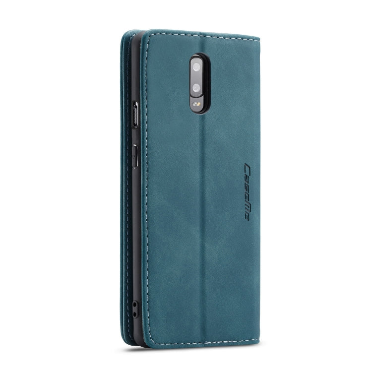 CaseMe-013 Multifunctional Horizontal Flip Leather Case with Card Slot & Holder for OnePlus 7(Blue) - OnePlus Cases by CaseMe | Online Shopping South Africa | PMC Jewellery | Buy Now Pay Later Mobicred