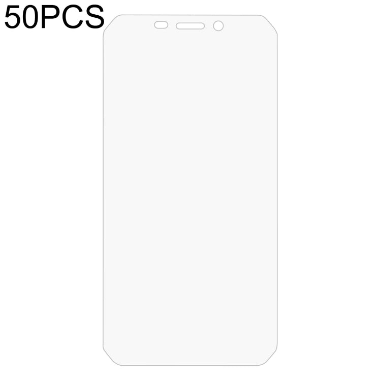 For Ulefone Armor X7 Pro 50 PCS 0.26mm 9H 2.5D Tempered Glass Film - Others by PMC Jewellery | Online Shopping South Africa | PMC Jewellery | Buy Now Pay Later Mobicred