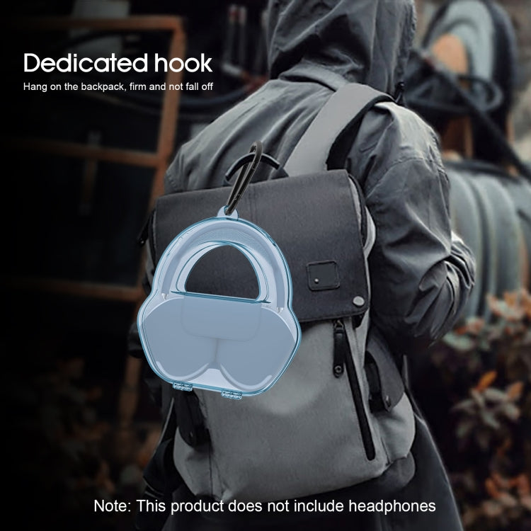 PP Jelly Color Headphone Protective Case for AirPods Max, with Hook(Green) - free shipping - PMC TechLife - Order now!