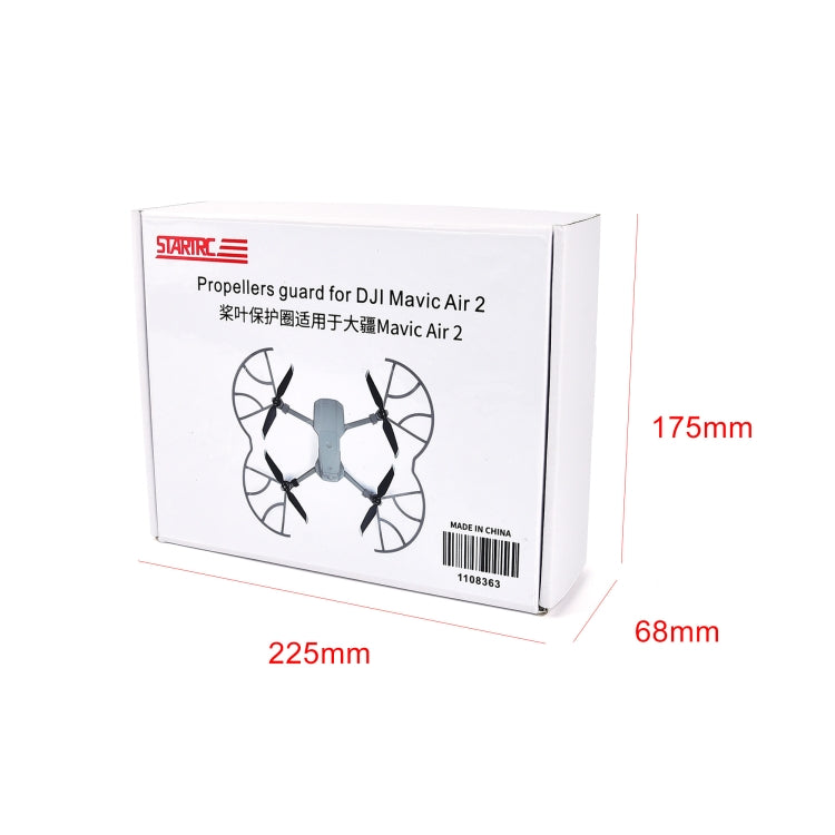 STARTRC 1108363 Drone Propeller Protective Guard Anti-collision Ring for DJI Mavic Air 2(Grey) - Others by STARTRC | Online Shopping South Africa | PMC Jewellery | Buy Now Pay Later Mobicred