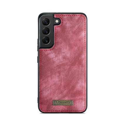 For Samsung Galaxy S21 5G CaseMe-008 Detachable Multifunctional Flip Leather Phone Case(Red) - Galaxy S21 5G Cases by CaseMe | Online Shopping South Africa | PMC Jewellery | Buy Now Pay Later Mobicred