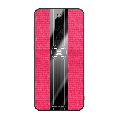 For Meizu Note 8 XINLI Stitching Cloth Texture Shockproof TPU Protective Case(Red) - Meizu by XINLI | Online Shopping South Africa | PMC Jewellery | Buy Now Pay Later Mobicred