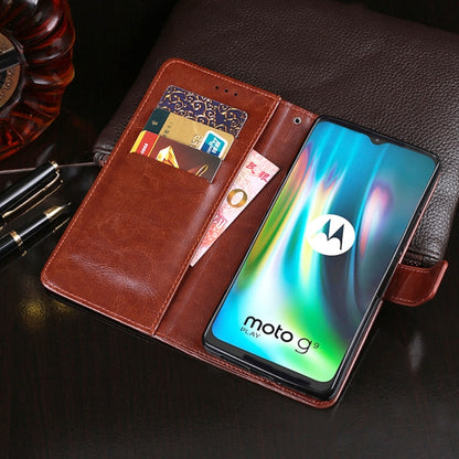 For Lenovo K12 Note idewei Crazy Horse Texture Horizontal Flip Leather Case with Holder & Card Slots & Wallet(Dark Blue) - Lenovo by idewei | Online Shopping South Africa | PMC Jewellery | Buy Now Pay Later Mobicred