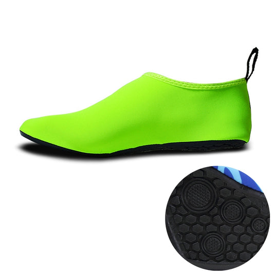 Non-slip Wear-resisting Thick Rubber Sole Diving Shoes and  Socks, One Pair, Size:M (Green) - Swimming Fins & Diving Shoes by PMC Jewellery | Online Shopping South Africa | PMC Jewellery | Buy Now Pay Later Mobicred