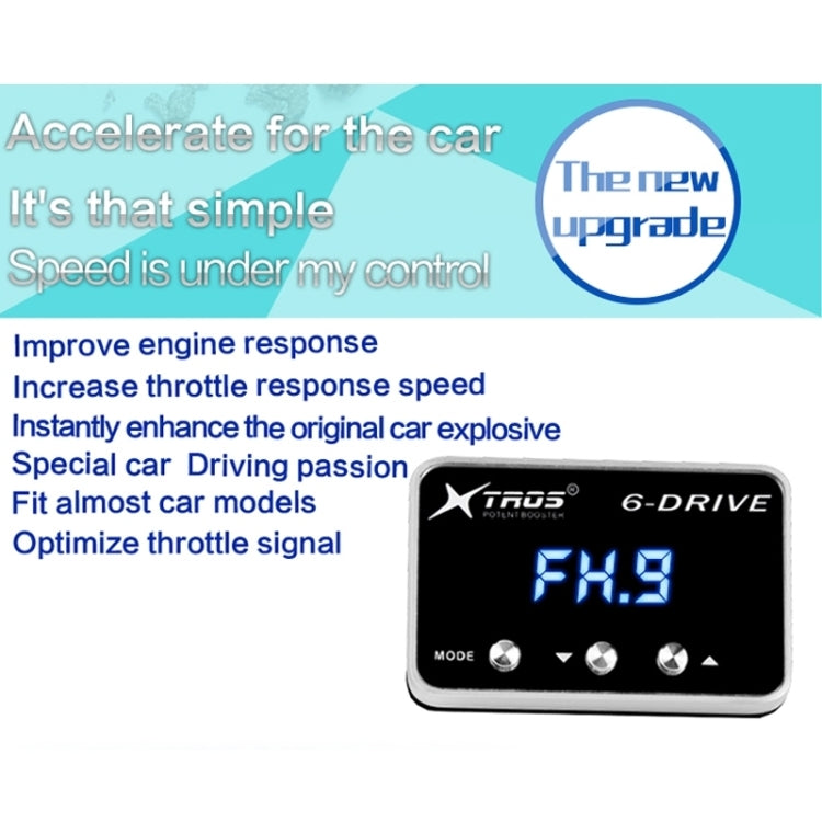 For Toyota Sienta 2003-2010 TROS TS-6Drive Potent Booster Electronic Throttle Controller - Car Modification by TROS | Online Shopping South Africa | PMC TechLife | Buy Now Pay Later Mobicred