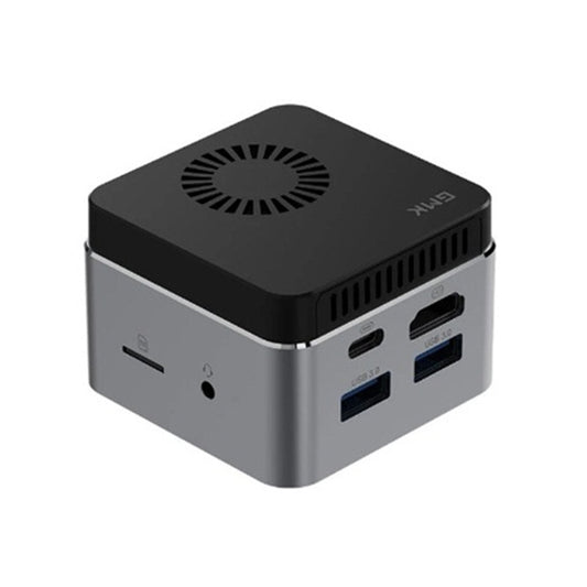 GMK NucBox Windows 10 System Mini PC, Intel Celeron J4125 Quad Core 64bit 14nm 2GHz-2.7GHz, Support WiFi & Bluetooth & RJ45, 8GB+256GB, UK Plug - Windows Mini PCs by PMC Jewellery | Online Shopping South Africa | PMC Jewellery | Buy Now Pay Later Mobicred