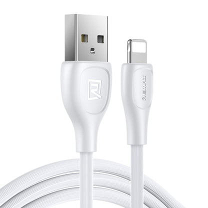 Remax RC-160i 2.1A 8 Pin Lesu Pro Series Charging Data Cable, Length: 1m(White) - Normal Style Cable by REMAX | Online Shopping South Africa | PMC Jewellery | Buy Now Pay Later Mobicred