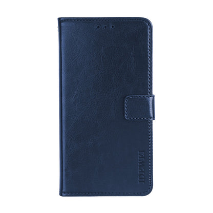 For Blackview A70 idewei Crazy Horse Texture Horizontal Flip Leather Case with Holder & Card Slots & Wallet(Blue) - More Brand by idewei | Online Shopping South Africa | PMC Jewellery | Buy Now Pay Later Mobicred