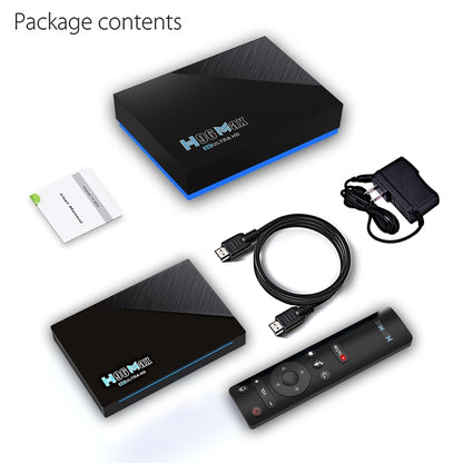 H96 Max 8K Smart TV BOX Android 11.0 Media Player with Remote Control, Quad Core RK3566, RAM: 8GB, ROM: 64GB, Dual Frequency 2.4GHz WiFi / 5G, Plug Type:US Plug - RK3566 by PMC Jewellery | Online Shopping South Africa | PMC Jewellery | Buy Now Pay Later Mobicred