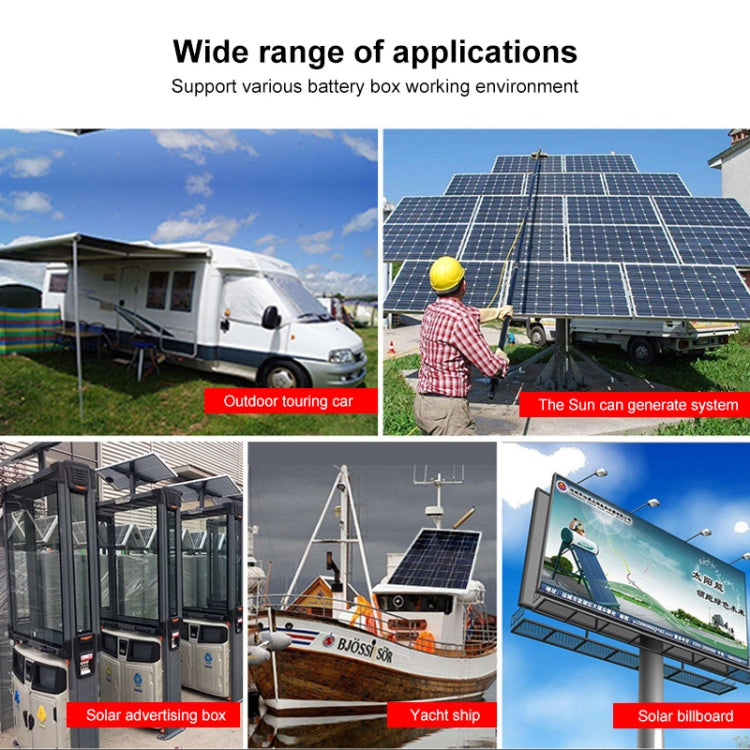 MPPT Solar Controller 12V / 24V / 48V Automatic Identification Charging Controller with Dual USB Output, Model:80A - Others by PMC Jewellery | Online Shopping South Africa | PMC Jewellery | Buy Now Pay Later Mobicred