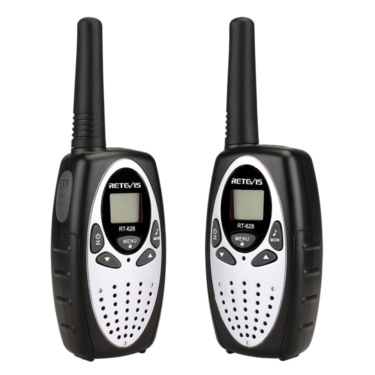 1 Pair RETEVIS RT628 0.5W US Frequency 462.550-467.7125MHz 22CHS Handheld Children Walkie Talkie(White) - Children by RETEVIS | Online Shopping South Africa | PMC Jewellery | Buy Now Pay Later Mobicred