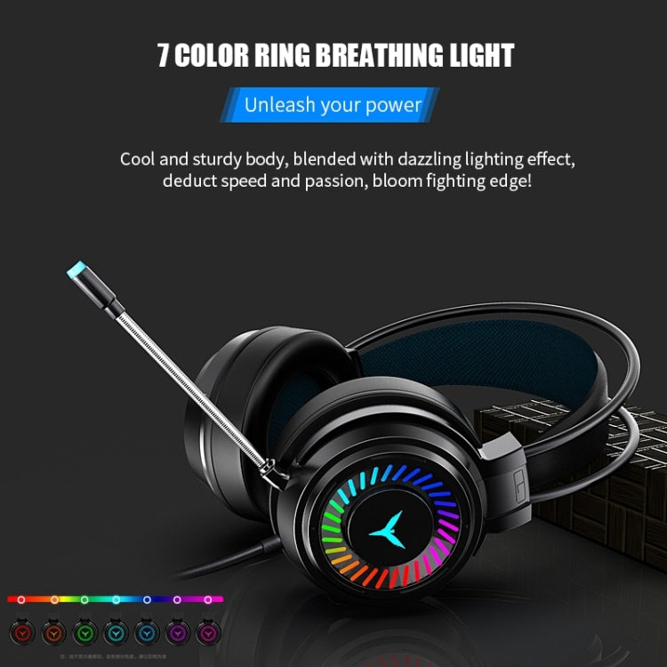 2 PCS G58 Head-Mounted Gaming Wired Headset with Microphone, Cable Length: about 2m, Color:Black Single Plug Version - Multimedia Headset by PMC Jewellery | Online Shopping South Africa | PMC Jewellery | Buy Now Pay Later Mobicred