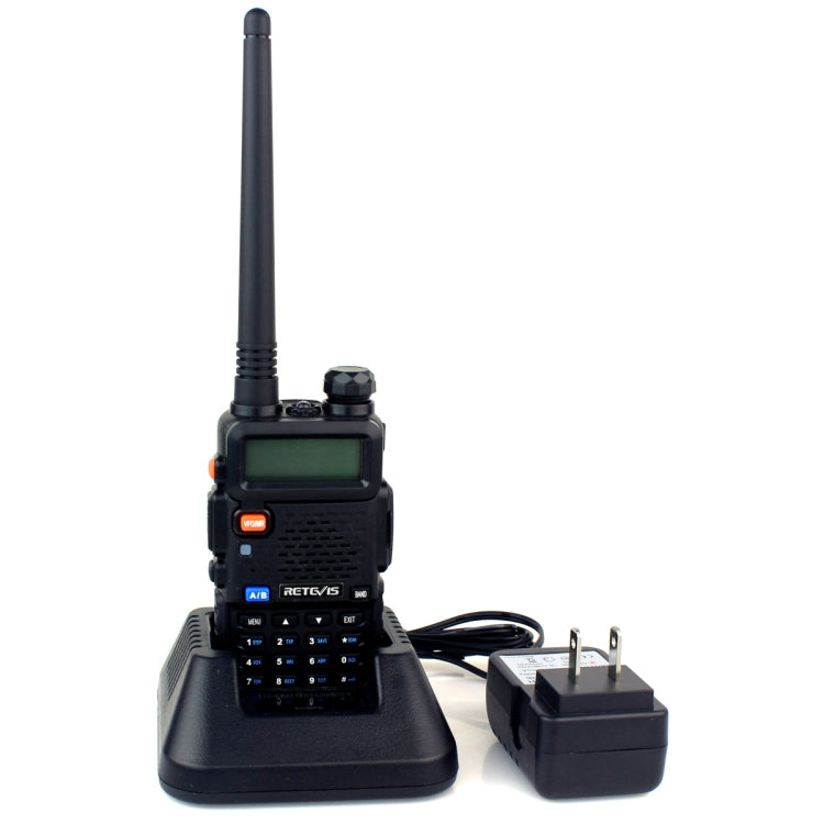 RETEVIS RT-5R 400-520MHz + 136-174MHz 128CHS USB Two-segment Handheld Walkie Talkie - Handheld Walkie Talkie by RETEVIS | Online Shopping South Africa | PMC Jewellery | Buy Now Pay Later Mobicred