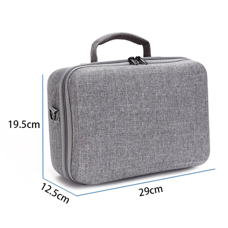 Portable Carry Case Waterproof Scratch-proof Anti-shock Travel Carrying Cover Case Box for DJI Air 2s(Grey+Black Liner) - Backpacks & Bags by PMC Jewellery | Online Shopping South Africa | PMC Jewellery | Buy Now Pay Later Mobicred