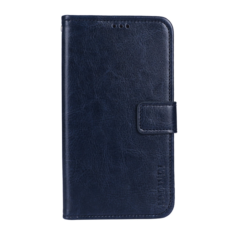 For Ulefone Armor 10 5G idewei Crazy Horse Texture Horizontal Flip Leather Case with Holder & Card Slots & Wallet(Blue) - More Brand by idewei | Online Shopping South Africa | PMC Jewellery | Buy Now Pay Later Mobicred