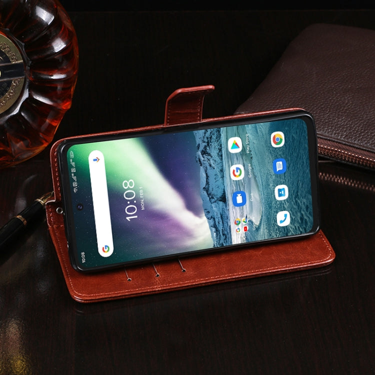 For Umidigi Bison GT idewei Crazy Horse Texture Horizontal Flip Leather Case with Holder & Card Slots & Wallet(Red) - More Brand by idewei | Online Shopping South Africa | PMC Jewellery | Buy Now Pay Later Mobicred