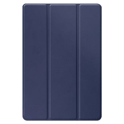 For Amazon Fire HD 10 (2021) Custer Texture Horizontal Flip Leather Case with Three-folding Holder & Sleep / Wake-up Function(Dark Blue) - Amazon by PMC Jewellery | Online Shopping South Africa | PMC Jewellery | Buy Now Pay Later Mobicred