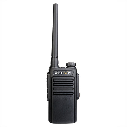 RETEVIS RT47 PMR446 16CHS IP67 Waterproof FRS Two Way Radio Handheld Walkie Talkie, EU Plug(Black) - Handheld Walkie Talkie by RETEVIS | Online Shopping South Africa | PMC Jewellery | Buy Now Pay Later Mobicred