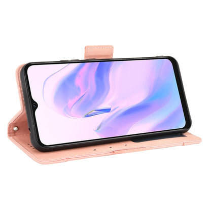 For Blackview A70 (2021) Skin Feel Calf Pattern Horizontal Flip Leather Case with Holder & Card Slots & Photo Frame(Pink) - More Brand by PMC Jewellery | Online Shopping South Africa | PMC Jewellery | Buy Now Pay Later Mobicred
