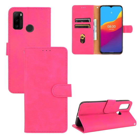 For Ulefone Note 10 Solid Color Skin Feel Magnetic Buckle Horizontal Flip Calf Texture PU Leather Case with Holder & Card Slots & Wallet(Rose Gold) - Ulefone Cases by PMC Jewellery | Online Shopping South Africa | PMC Jewellery | Buy Now Pay Later Mobicred