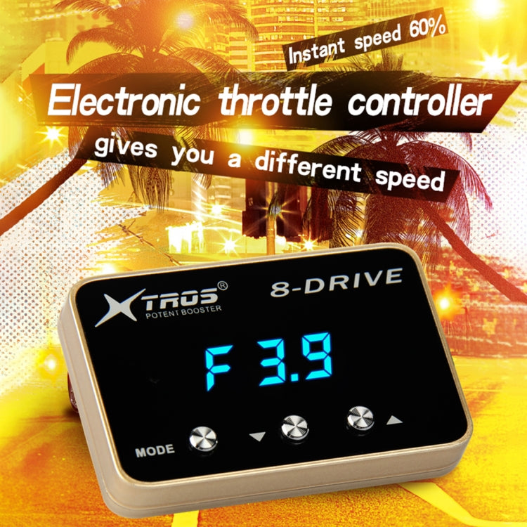 For Mitsubishi Triton 2015-2020 TROS 8-Drive Potent Booster Electronic Throttle Controller Speed Booster - Car Modification by TROS | Online Shopping South Africa | PMC Jewellery | Buy Now Pay Later Mobicred