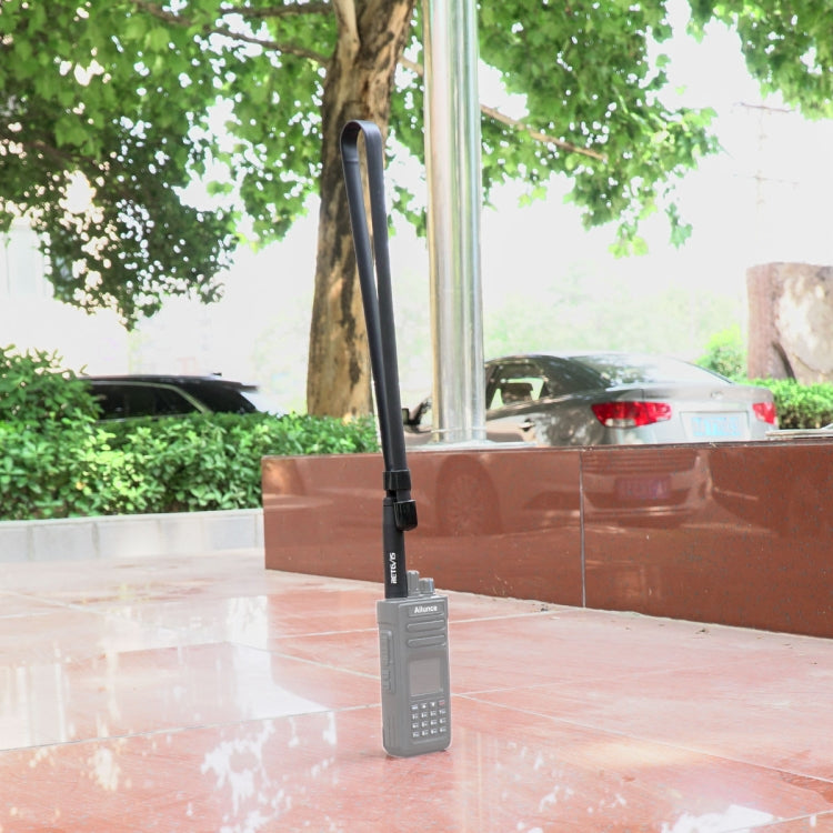 RETEVIS HA02 VHF&UHF SMA-F Female Bendable Dual Band Antenna - Antenna by RETEVIS | Online Shopping South Africa | PMC Jewellery | Buy Now Pay Later Mobicred