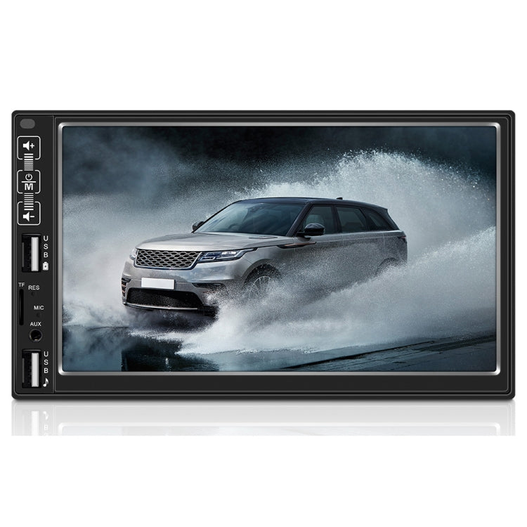 A2821 Car 7 inch Screen HD MP5 Player, Support Bluetooth / FM with Remote Control, Style:Standard + 8LEDs Light Camera - Car MP3 & MP4 & MP5 by PMC Jewellery | Online Shopping South Africa | PMC Jewellery | Buy Now Pay Later Mobicred