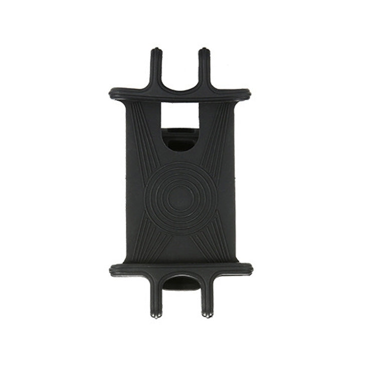 Silica Gel Bicycle Universal Phone Holder(Black) - Holders by PMC TechLife | Online Shopping South Africa | PMC TechLife | Buy Now Pay Later Mobicred