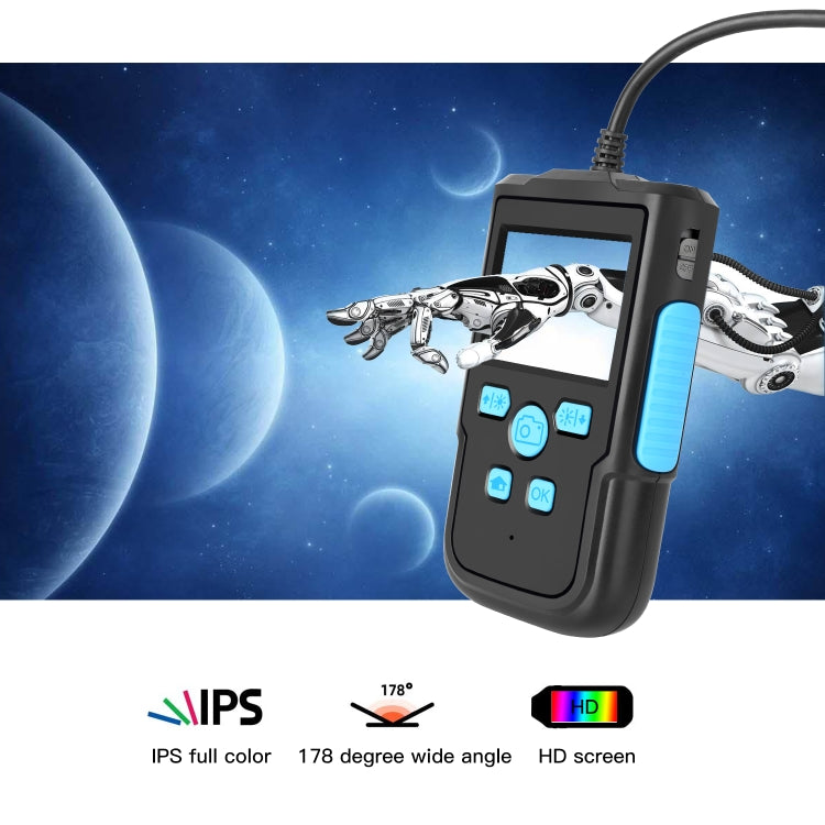 P60B 3.9mm 1080P 2.4 inch IPS Screen IP68 Waterproof HD Digital Endoscope, Length:5m Hard Cable -  by PMC Jewellery | Online Shopping South Africa | PMC Jewellery | Buy Now Pay Later Mobicred