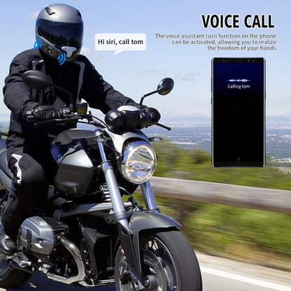 CS-1412D1 Bluetooth 5.1 S2 Motorcycle Helmet Full Duplex Bluetooth Intercom Headset Earphone(Black) - Motorcycle Walkie Talkie by PMC Jewellery | Online Shopping South Africa | PMC Jewellery | Buy Now Pay Later Mobicred