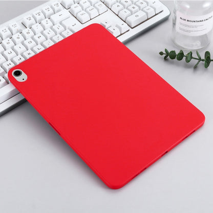 Solid Color Liquid Silicone Shockpoof Tablet Case For iPad Air 11 2024 / Air 2022 / 2020 10.9(Red) - iPad Air (2022) / (2020) 10.9 Cases by PMC Jewellery | Online Shopping South Africa | PMC Jewellery | Buy Now Pay Later Mobicred