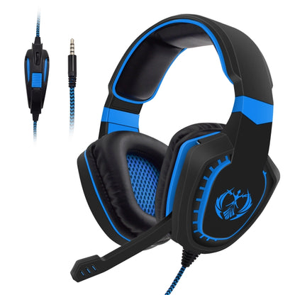 Anivia AH28 3.5mm Stereo Sound Wired Gaming Headset with Microphone(Black Blue) - Multimedia Headset by SADES | Online Shopping South Africa | PMC Jewellery | Buy Now Pay Later Mobicred