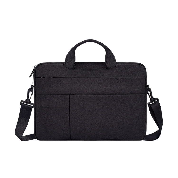 ND05SDJ Oxford Cloth + Nylon Laptop Portable Shoulder Bag, Size:15.6 inch(Black) - 15.6 - 17 inch by PMC Jewellery | Online Shopping South Africa | PMC Jewellery | Buy Now Pay Later Mobicred