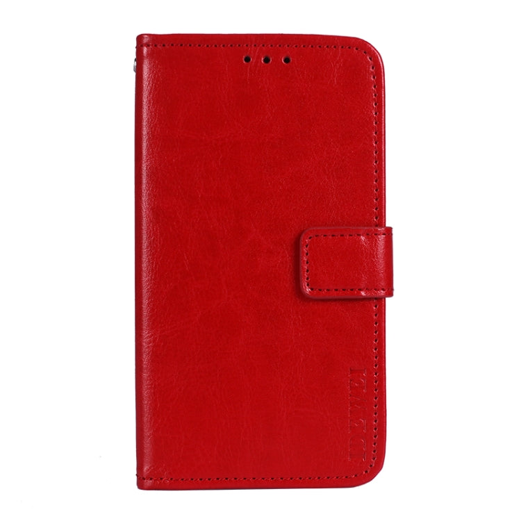 For Wiko Power U10 idewei Crazy Horse Texture Horizontal Flip Leather Case with Holder & Card Slots & Wallet(Red) - Wiko by idewei | Online Shopping South Africa | PMC Jewellery | Buy Now Pay Later Mobicred