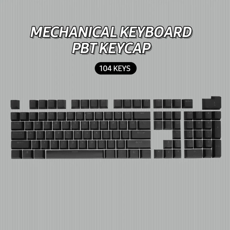 HXSJ P9 104 Keys PBT Color Mechanical Keyboard Keycaps(Rose Red) - Other by HXSJ | Online Shopping South Africa | PMC Jewellery | Buy Now Pay Later Mobicred