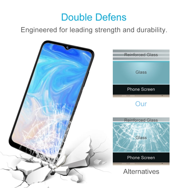 For Doogee N40 Pro 50 PCS 0.26mm 9H 2.5D Tempered Glass Film - For Doogee by PMC Jewellery | Online Shopping South Africa | PMC Jewellery | Buy Now Pay Later Mobicred