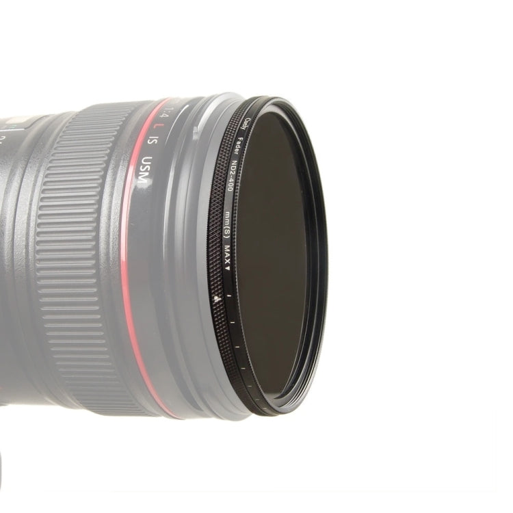Cuely 82mm ND2-400 ND2 to ND400 ND Filter Lens Neutral Density Adjustable Variable Filter - free shipping - PMC TechLife - Order now!