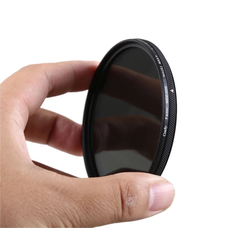 Cuely 82mm ND2-400 ND2 to ND400 ND Filter Lens Neutral Density Adjustable Variable Filter - free shipping - PMC TechLife - Order now!