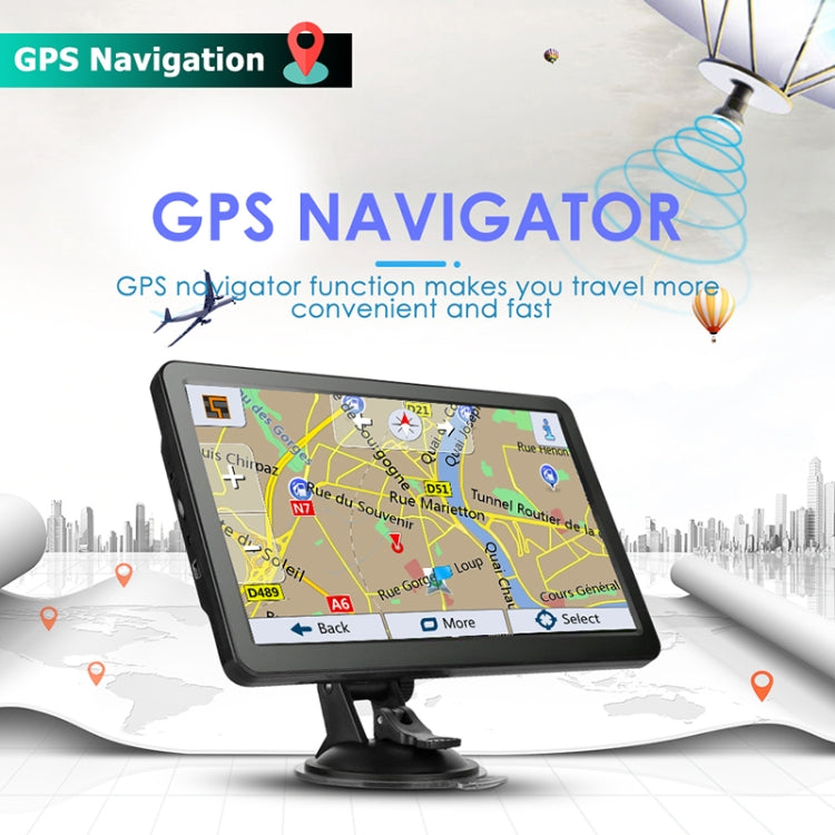 7 inch Car HD GPS Navigator 8G+128M Resistive Screen Support FM / TF Card, Specification:Europe Map - Car MP3 & MP4 & MP5 by PMC Jewellery | Online Shopping South Africa | PMC Jewellery | Buy Now Pay Later Mobicred