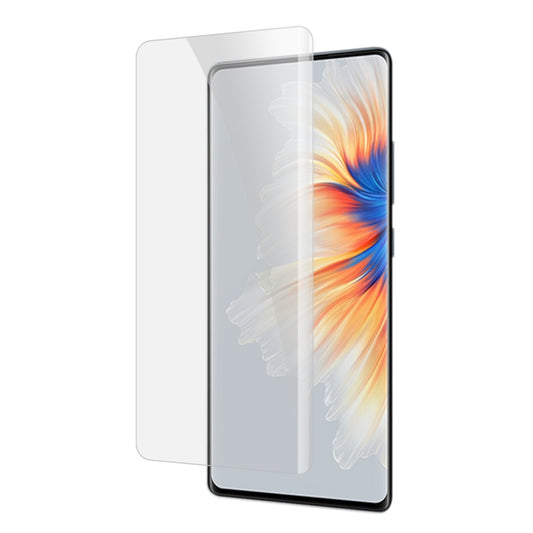 For Xiaomi Mi Mix 4 UV Liquid Curved Full Glue Tempered Glass Film -  by PMC Jewellery | Online Shopping South Africa | PMC Jewellery