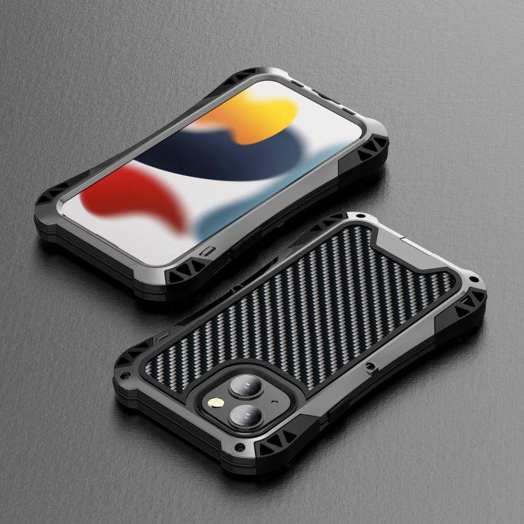 For iPhone 13 Pro R-JUST AMIRA Shockproof Dustproof Waterproof Metal Protective Case (Black) - iPhone 13 Pro Cases by R-JUST | Online Shopping South Africa | PMC TechLife