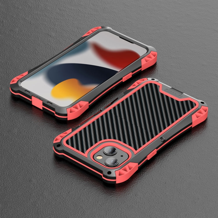 For iPhone 13 Pro Max R-JUST AMIRA Shockproof Dustproof Waterproof Metal Protective Case (Red) - iPhone 13 Pro Max Cases by R-JUST | Online Shopping South Africa | PMC TechLife | Buy Now Pay Later Mobicred