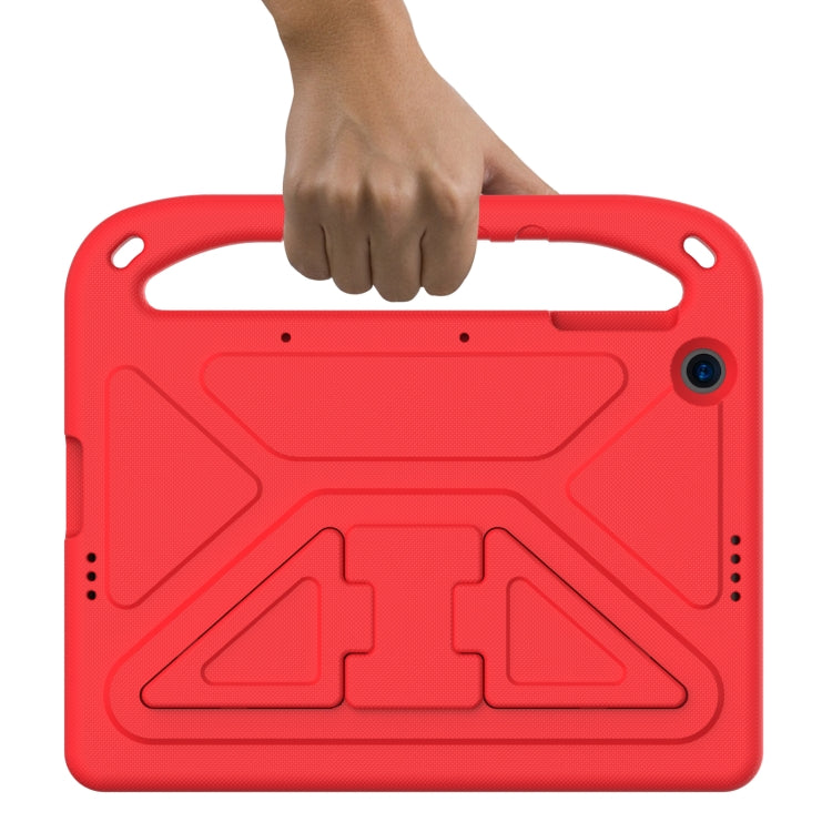 For Huawei Enjoy Tablet 2 / MatePad T10 / T10s Portable Handle EVA Shockproof Anti Falling Protective Case with Triangle Holder(Red) - free shipping - PMC TechLife - Order now!