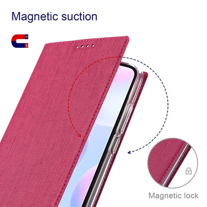 For Sharp Aquos R6 ViLi DMX Series Shockproof TPU + PU Leather Magnetic Attraction Horizontal Flip Case with Card Slot & Holder(Rose Red) - More Brand by ViLi | Online Shopping South Africa | PMC Jewellery | Buy Now Pay Later Mobicred